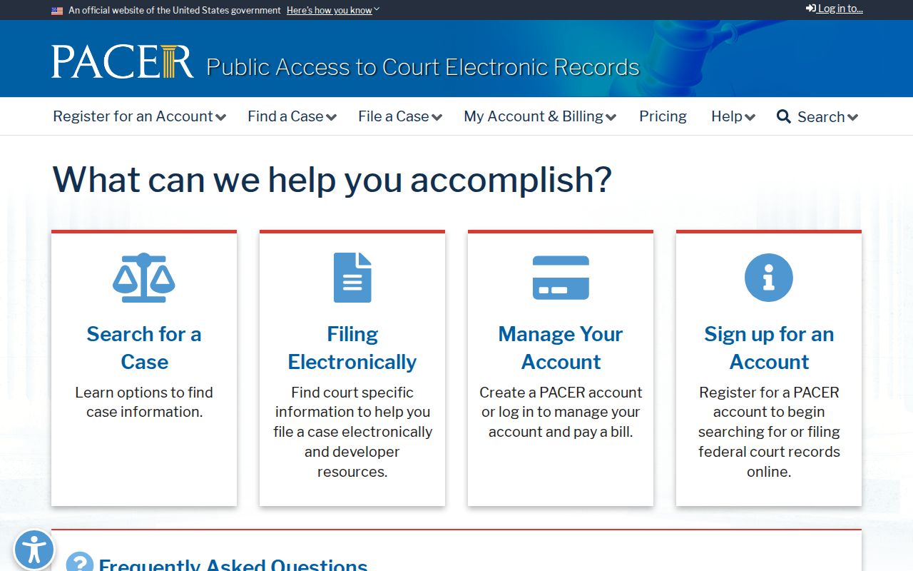 Mercer County criminal court cases PACER federal docket search